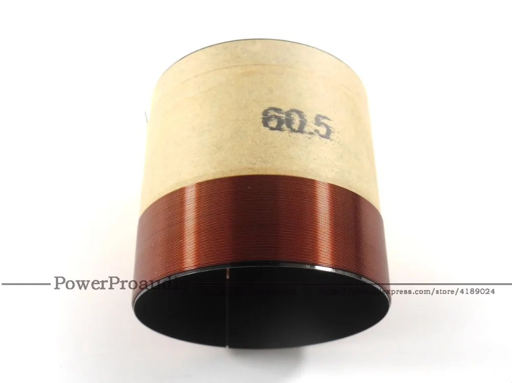 アルミ製ブラックスピーカー,ウーファー,スピーカー,ボイスコイル,1ピース,60.5mm