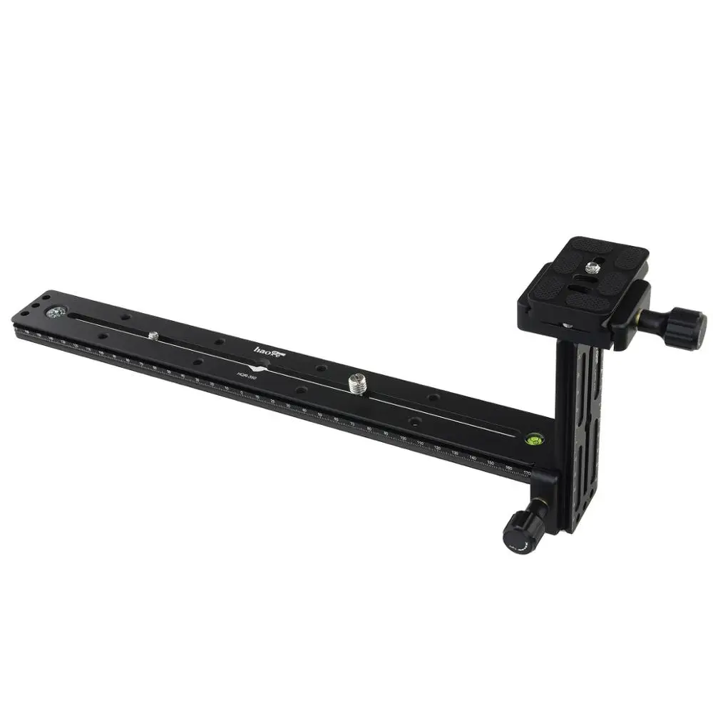 Haoge 350Mm T-Type Quick Release Lens SupportสำหรับCanon Nikon Sigma Arca Kirk RRS Sunwayfoto hejnar Benro Sirui