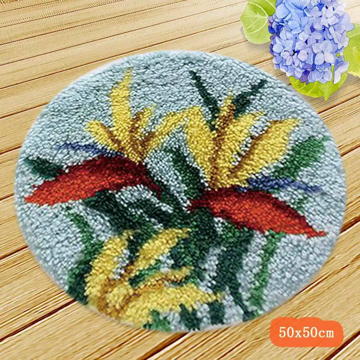3D Klink Haak Kussen Kits De Orchidee Bloemen Diy ... - Vicedeal