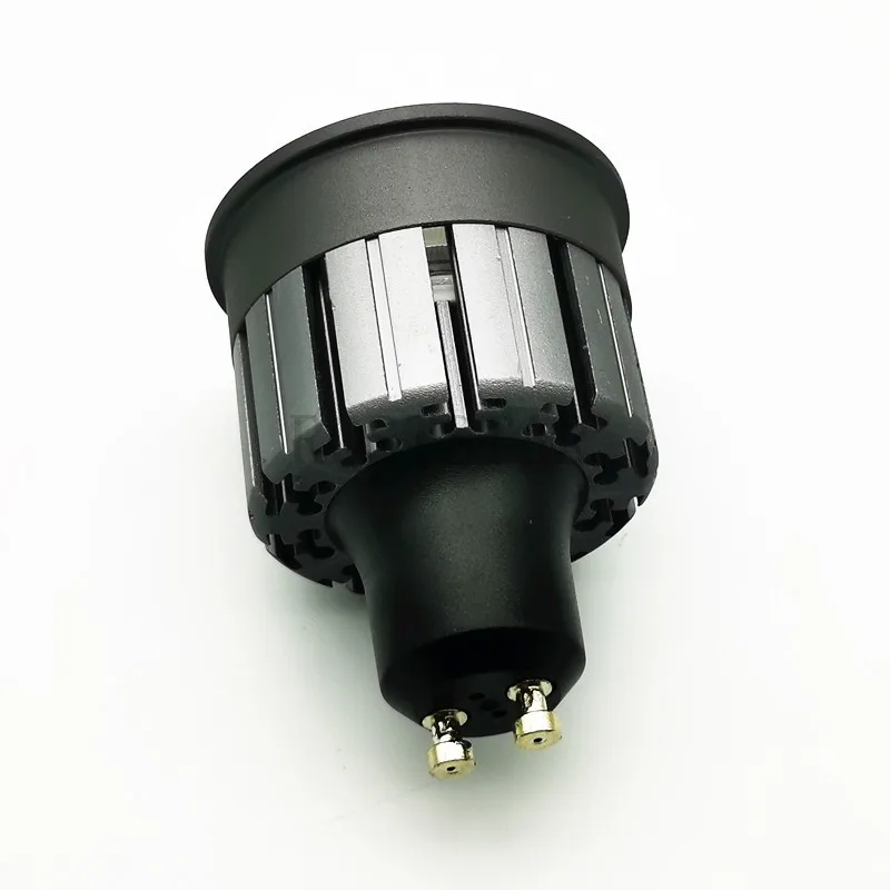 Super Bright Dimmable GU10 COB 10W lampa z żarówką LED 110V 220V reflektor ciepły biały/zimny biały/czysty biały AC85-265V