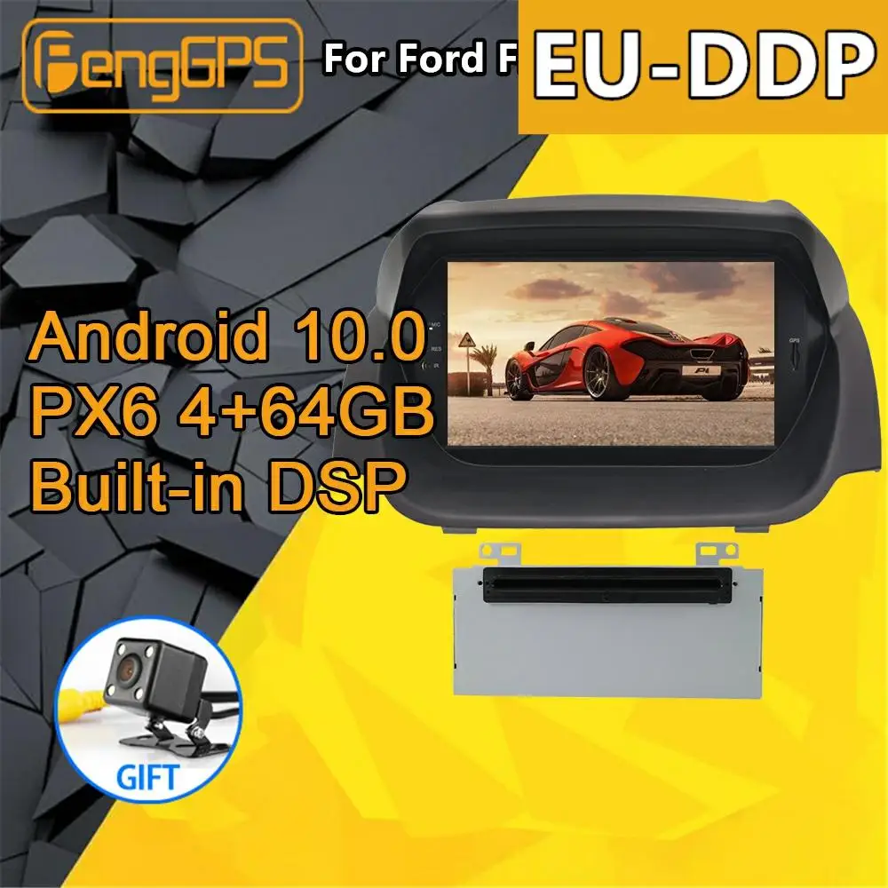 For Ford Fiesta MK7 2013 - 2016 Android Car Radio Multimedia Player Stereo 2 Din Autoradio DVD Head unit GPS Navi