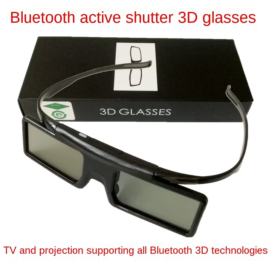 Active shutter 3D glasses are suitable for 3D TVs with Bluetooth technology such as Epson, Samsung, Sharp, Sony, etc.