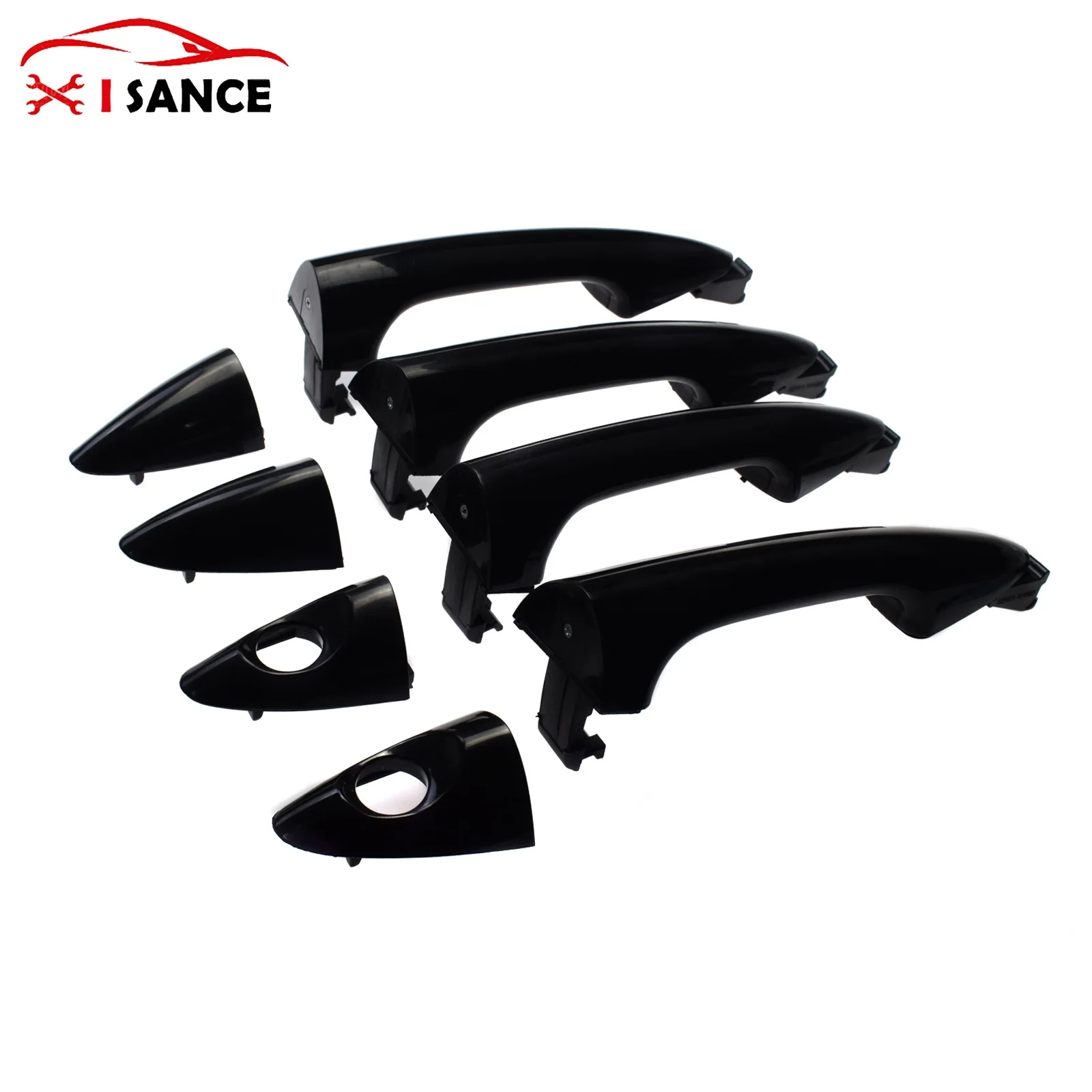 Exterior Front Rear Left Right Door Handle Set 826511R000 for Hyundai Accent 1.6L l4 2012 2013 2014 2015 2016 2017