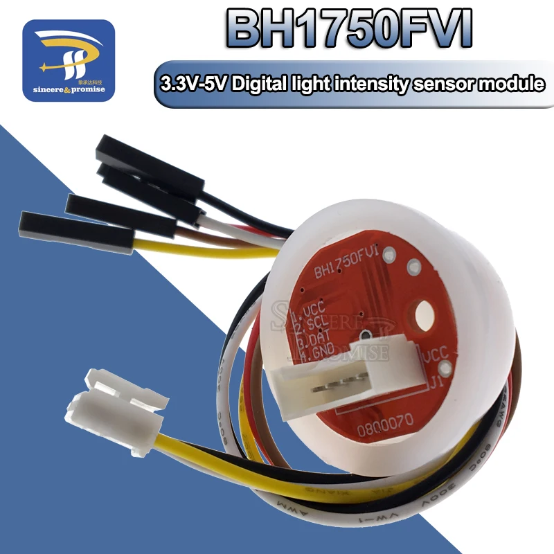 BH1750 BH1750FVI Chip Módulo de luz de intensidad de luz 3.3V-5V Bola de luz para Arduino