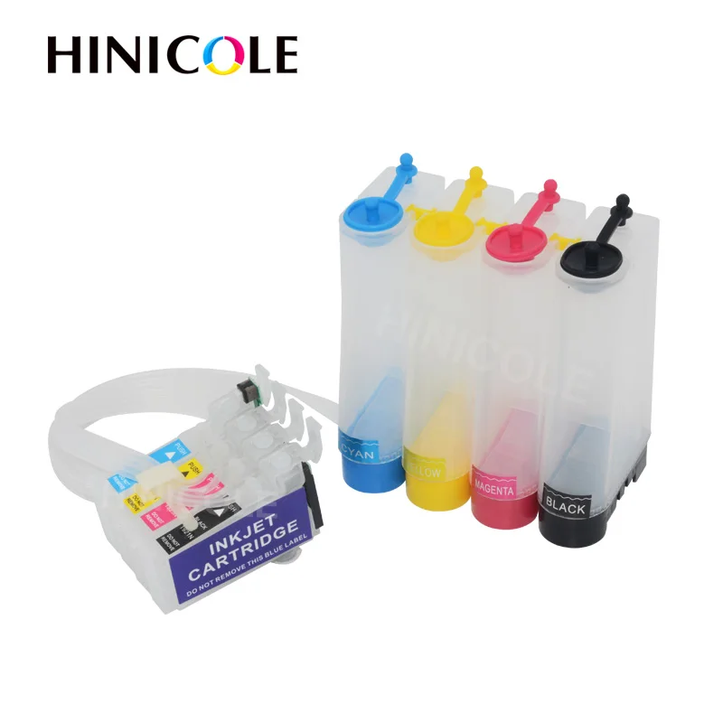 Hinicole T1971 Printer Ciss Ink Tank For Epson EXPRESSION XP-101 201 211 401 204 104 214 411 WF-2532 Printer