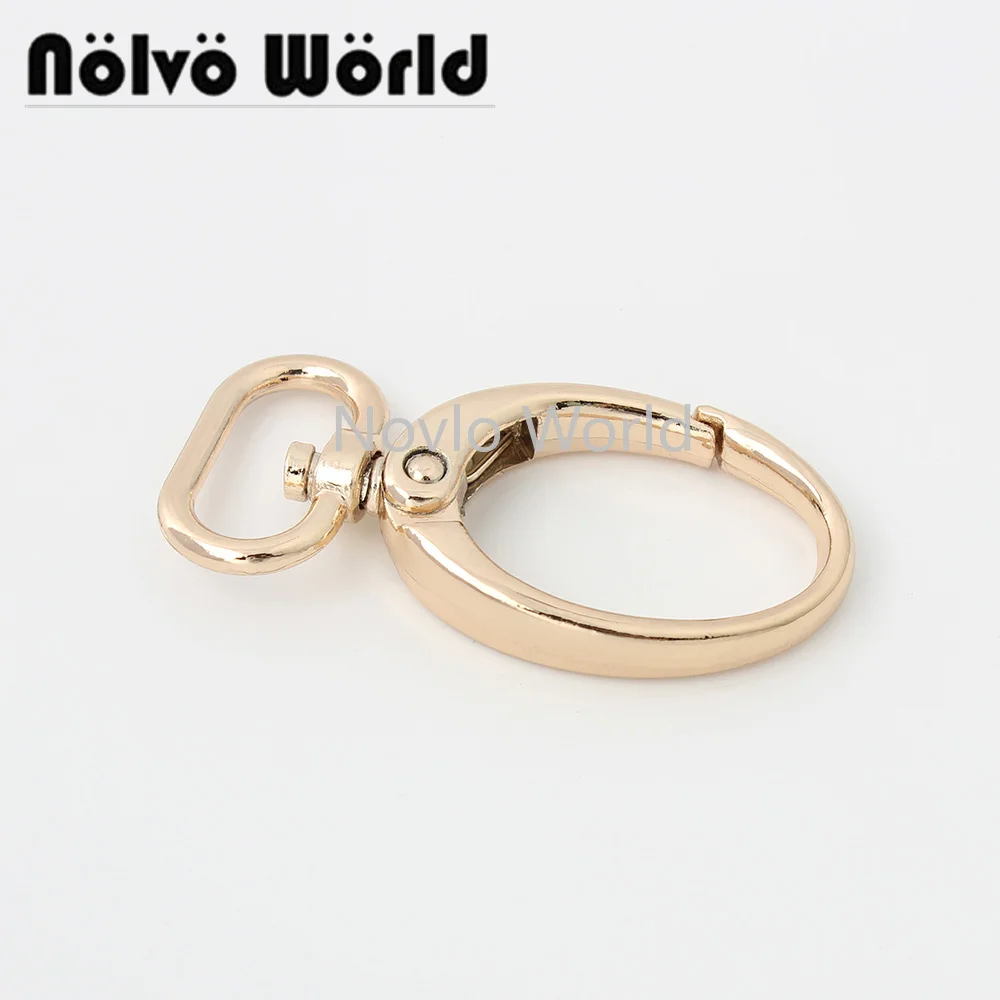 

Nolvo World 20 pcs 19-24-31-38mm 5 colors Zinc Alloy Metal Snap Hook Clasp Use On Bags Purse Sewing