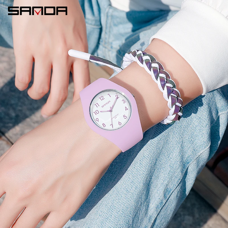 Fashion Simple Women Watch Luxury Brand Quartz Silicon Watches For Woman Ultrathin Design Lady Wristwatch Waterproof Reloj Mujer