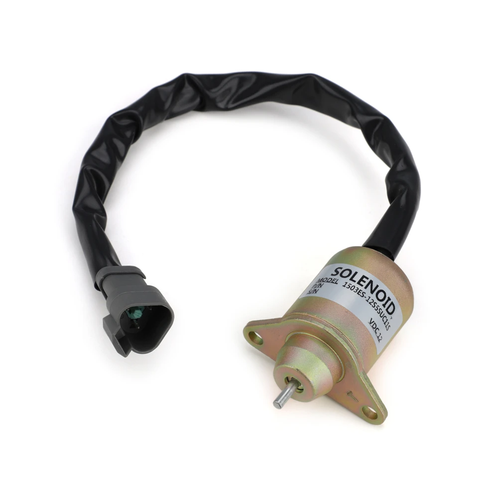 

DC 12V Fuel Shut Off Solenoid 1503ES-12S5SUC11S for Yanmar Engine Thermo King TK41-6383 SA-4920-12