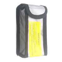 6.4X5X12.5cm Explosion-proof Fireproof Lipo Battery Safety Bag Guard Charge Sack Fire Retardant Protection Bag For RC Battery