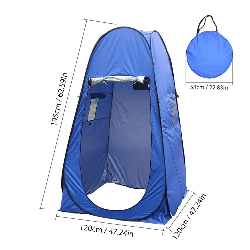 Imagem -06 - Portátil Pop-up Privacidade Tenda Camping Shower Tenda Vestiário para ao ar Livre Caminhadas Viagem Praia Pesca Caminhadas Drop Ship