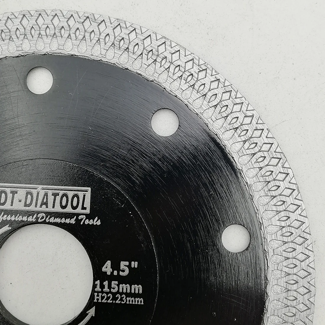 DT-DIATOOL 2шт/pk Dia 115 мм/4,5 "алмазный режущий диск X сетка турбо обод пильный диск фарфоровая керамическая плитка мраморный режущий круг