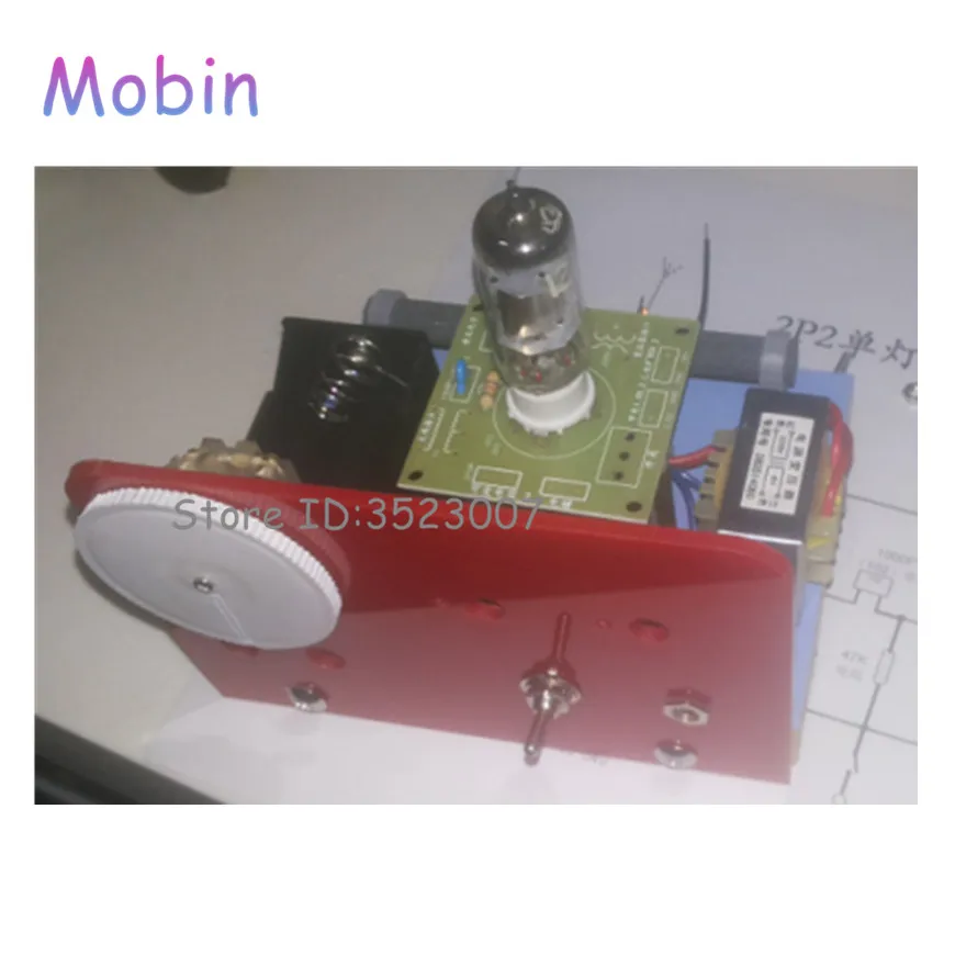 جهاز إرسال بموجات أنبوبية صغيرة وجهاز إرسال راديو ، جهاز إرسال MP3 AM / CW AM مع طقم قاعدة ، جهاز إرسال MW ، مليون وات ، 1 مجموعة