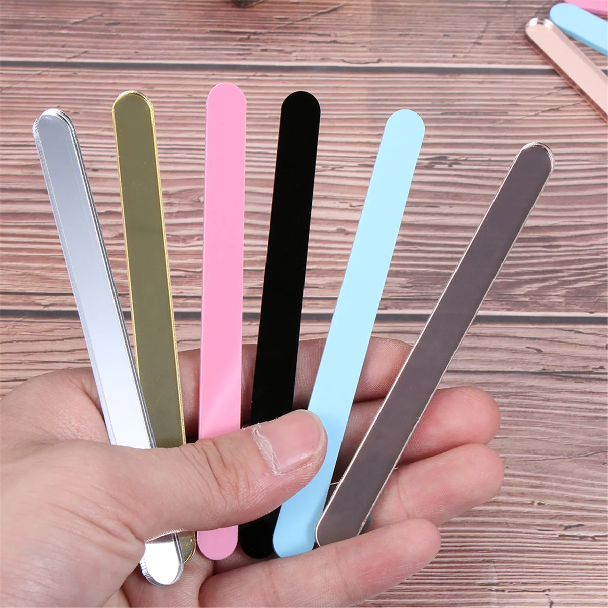 20/50/100 Pcs Acrylic Cakesicle Ice Cream Sticks Popsicle  Reusable Craft for Parent-Child DIY Lollipop Tools Lolly Accessories