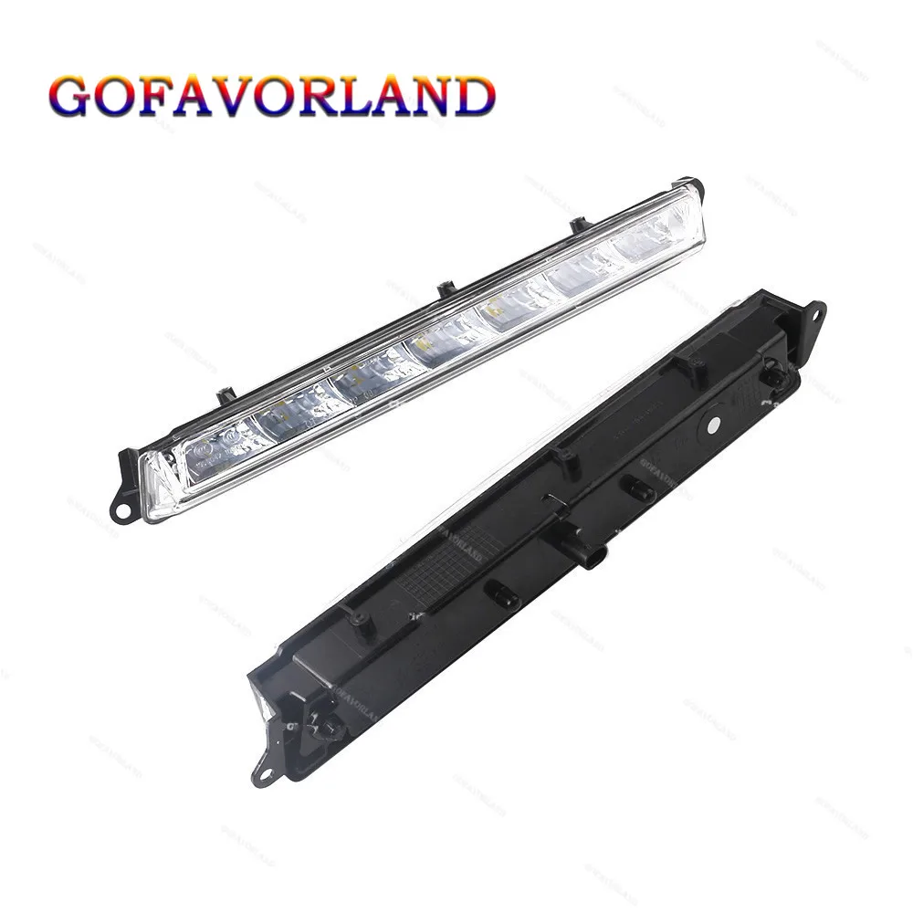 A1649060351 A1649060451 Links & Rechts 2Pcs LED Tagfahrlicht Nebel Lampe Für Mercedes-Benz GL X166 350 450 500 550 2013-16