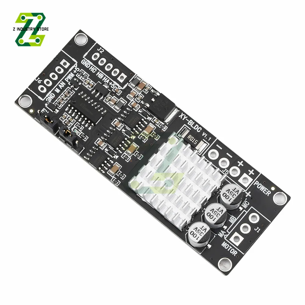 200W Bldc Drie Fase Dc Borstelloze Hall Motor Controller Module Motor Driver Board