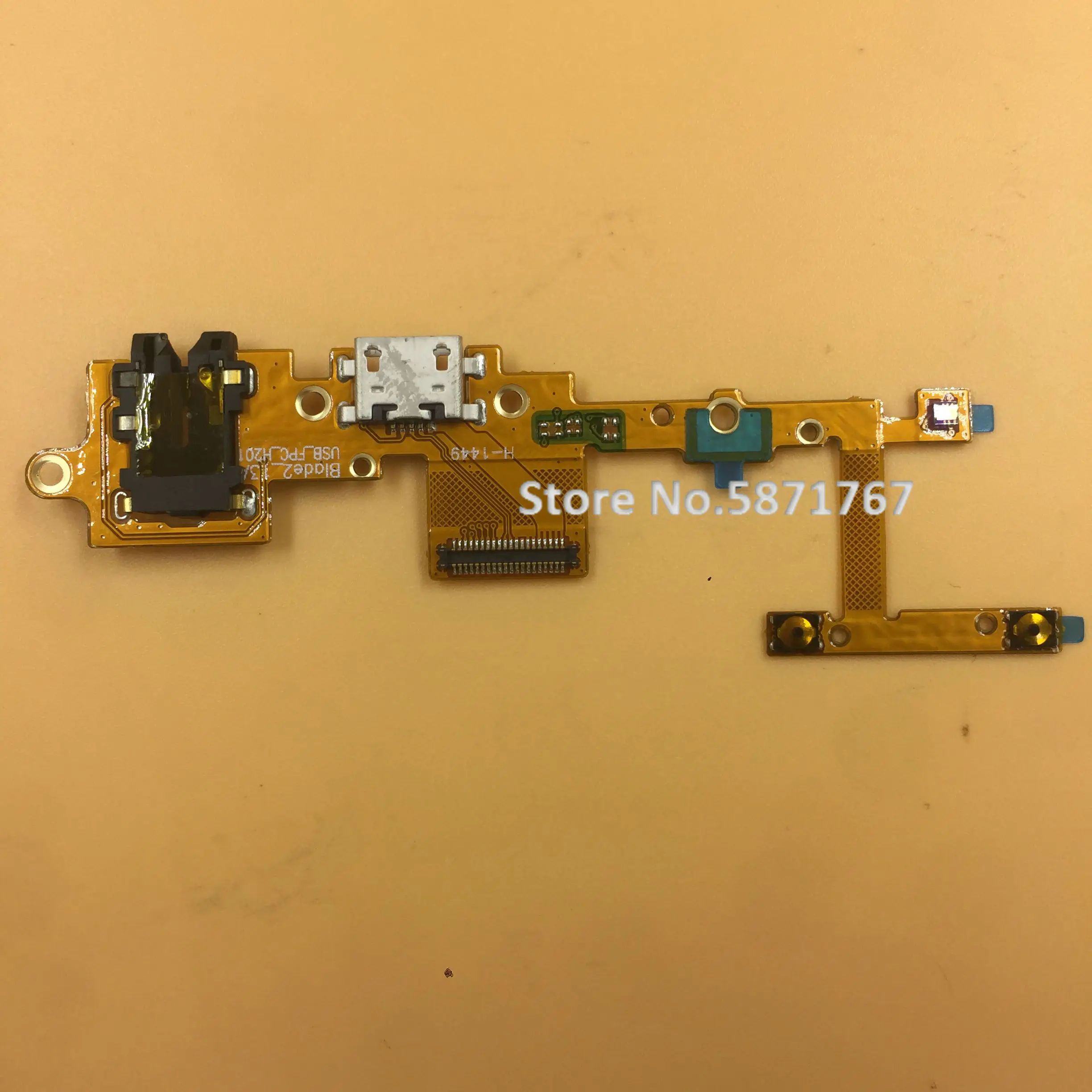 USB connector flex cable blade2_13a usb_fpc_h201 For LENOVO YOGA Tablet 2 Pro-1380F