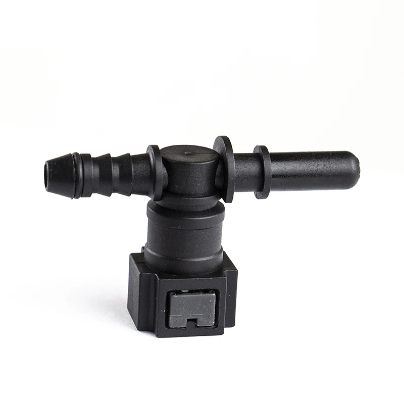 7.89 ID6 T-Union T-Type Coupling Fuel Quick Connector Plastic Pipe Injector for Benz BMW Peugeot Citreon Plastic Pipe