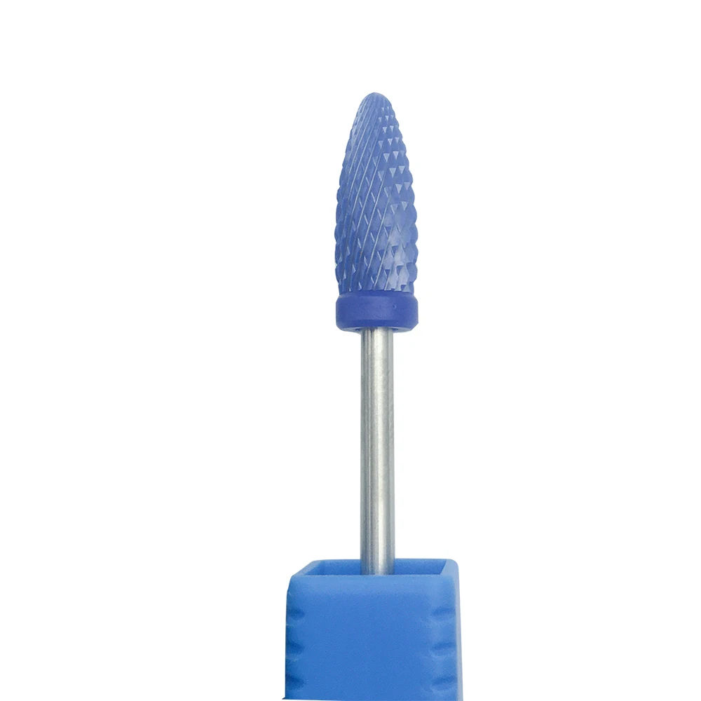 1pcs Blue ceramic Milling Cutter Blue For Manicure And Pedicure Mill Electric Machine For Nail Electric Nail Drill Bits