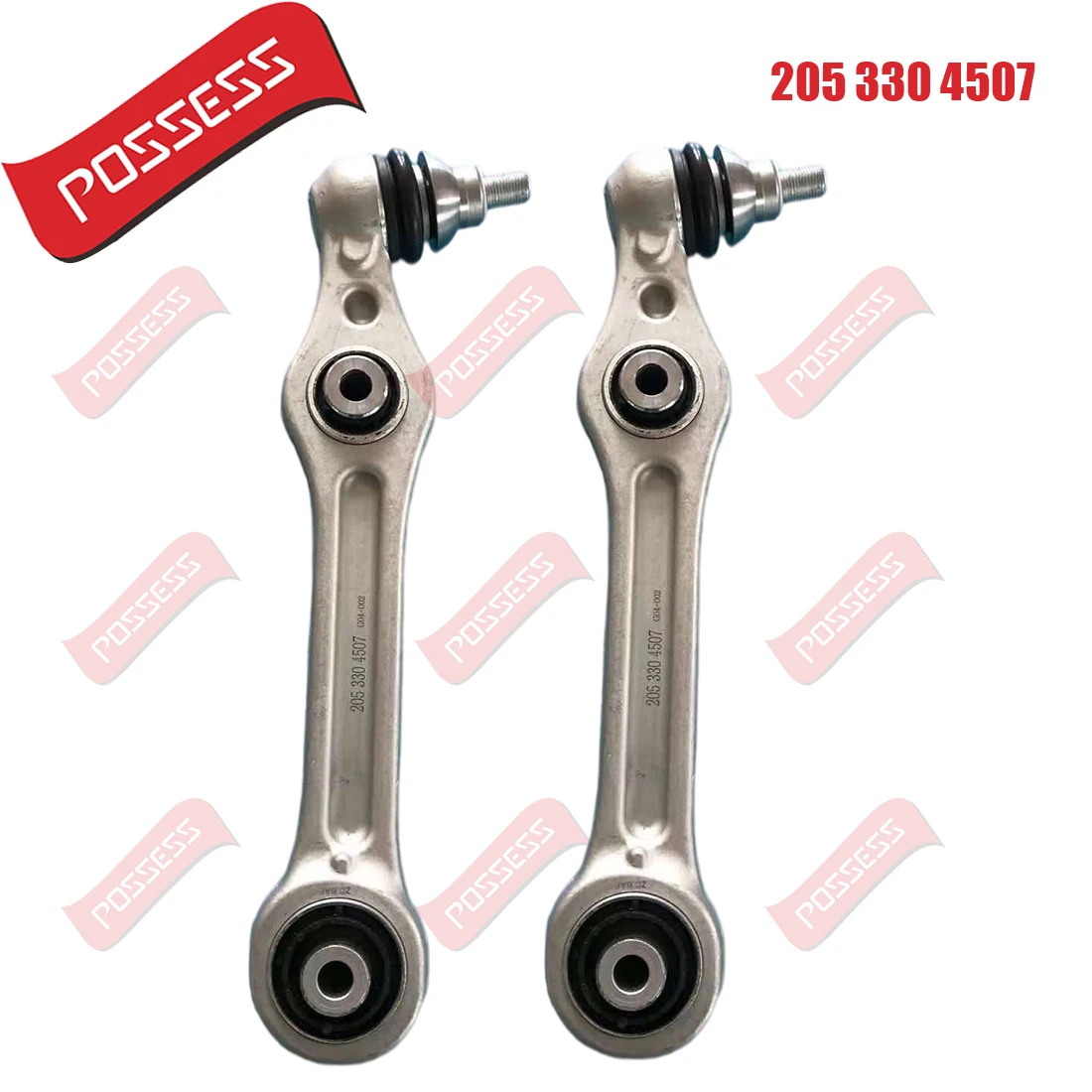 6 Pieces Front Upper And Lower Suspension Control Arm for Mercedes Benz C-class W205 GLC-Class  X253 C253  4Matic