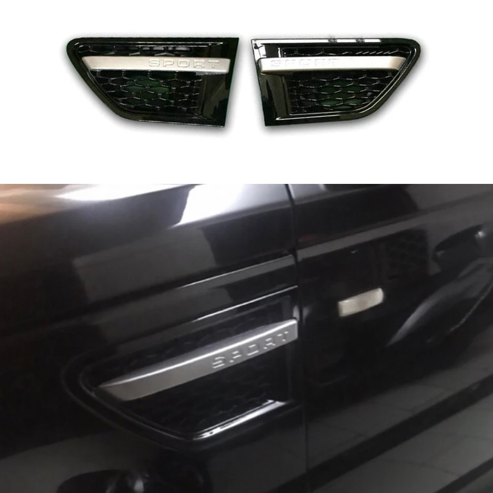 Modified For Range Rover Car Side Vent Grille Grill For Range Rover Sport 2010-2013 Tuning Air Side Vent Grille Grid Outlet