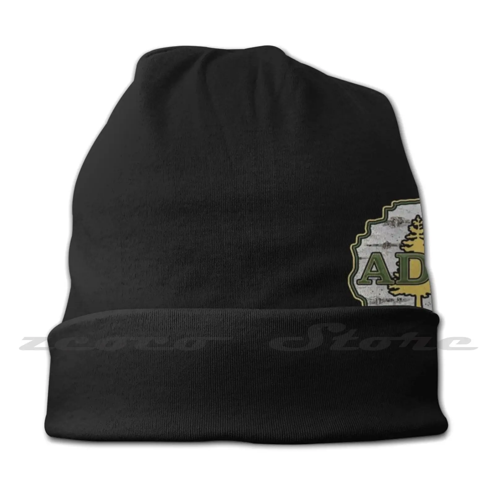 Adk White Birch Bark Background Diy Pullover Cap Knit Hat Plus Size Keep Warm Elastic Soft Adk Adirondacks Hiking Adk Outline image 2
