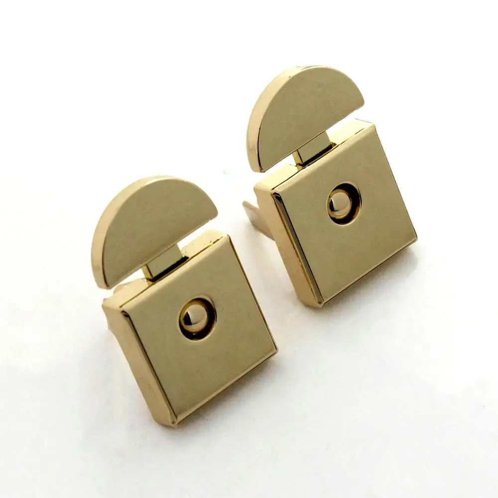 1pcs Metal Button Lock Fashion Cute Switch Lock Mortise Lock Closure Parts for DIY Handbag Shoulder Bag Purse Hardware Accessory