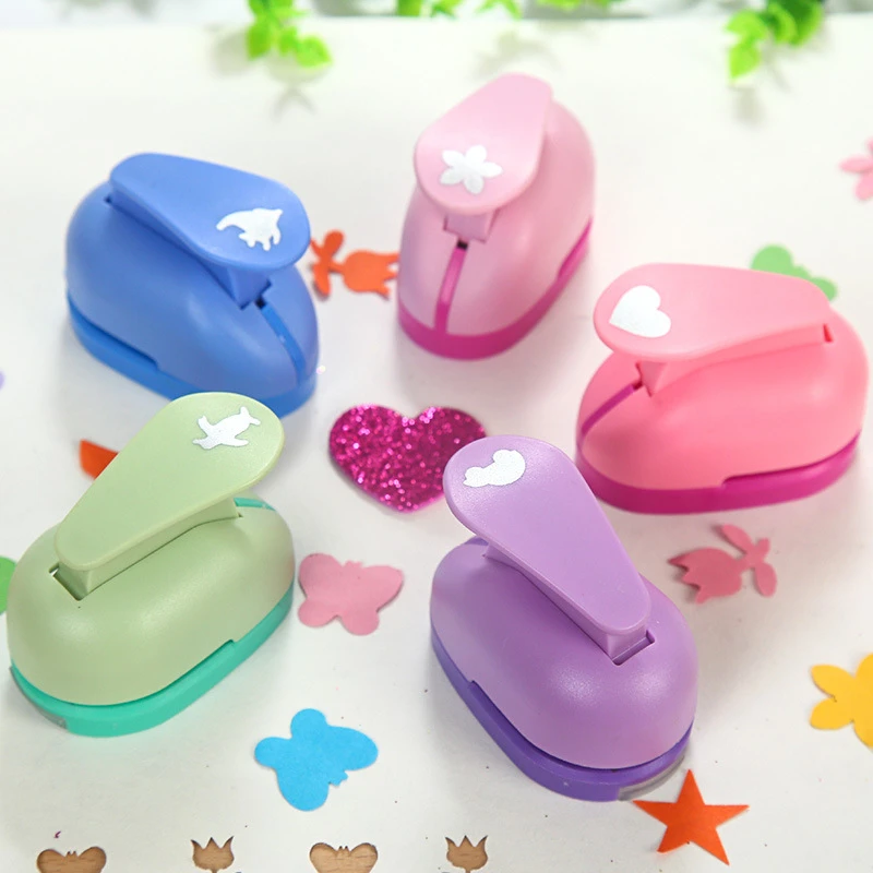 Flower Hole Puncher para crianças, corte de papel DIY, Eva Foam Maker, Labor Saving, Scrapbooking, Handmade, Free Ship