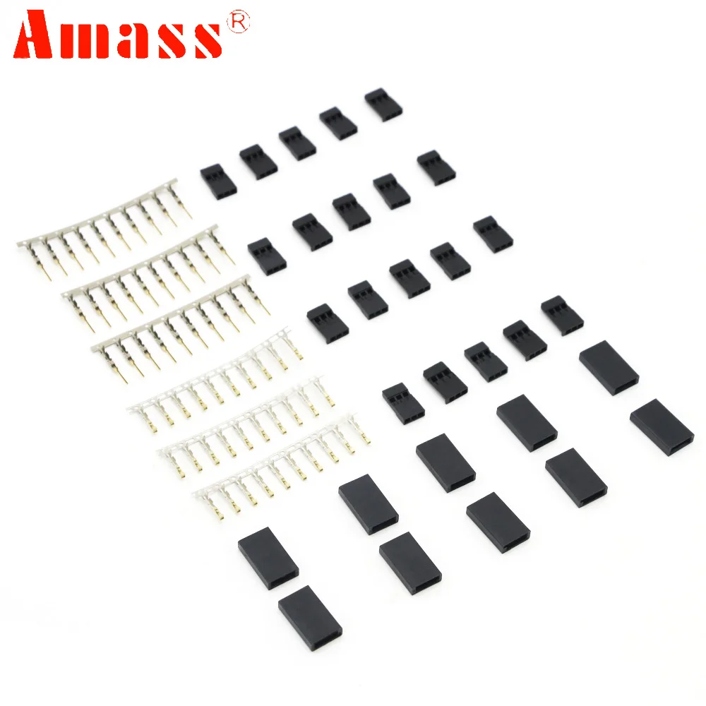 100set/lot Male/ Female Connector For JR/Futaba For RC Model, Servo Connector, Model Receiver Battery ESC Connection