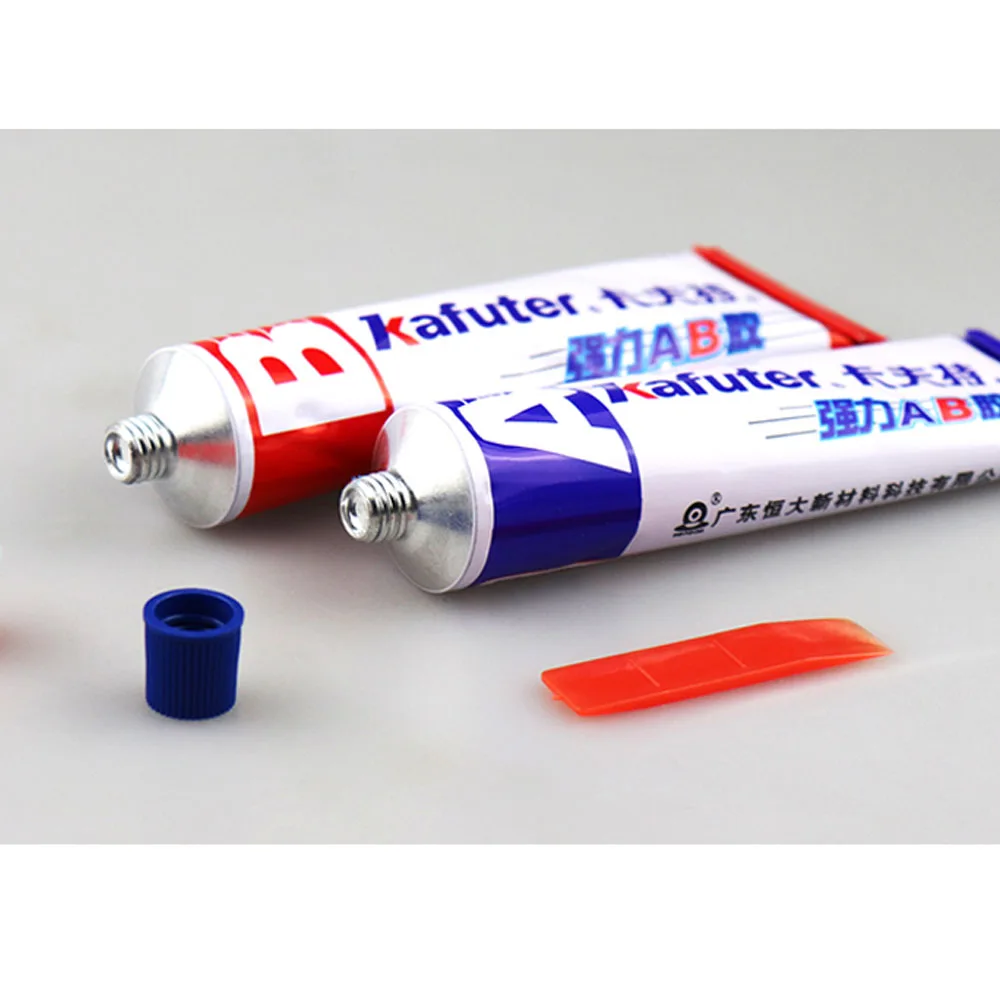 1 set AB Glue A+B Quick-drying Adhesive Strong Dry Curing for Metal Plastic Wood Glass High Strong Adhesive Liquid Glue 70G