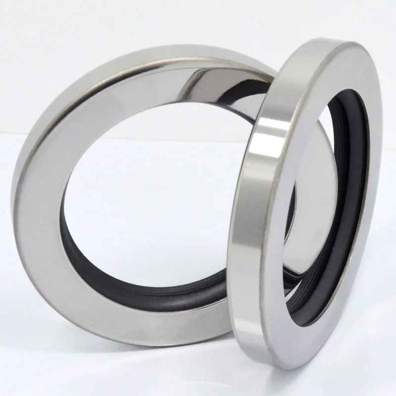 50*72*10 PTFE Lip Oil Seal With Stainless Steel Housing Single lip and Dual Lip Screw Air Compressor Spare Parts