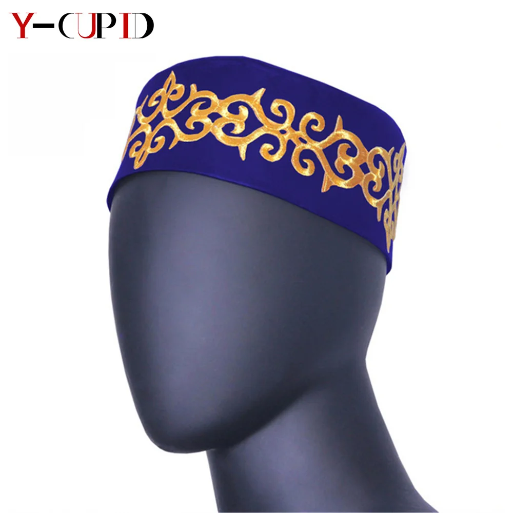 Chapéus muçulmanos personalizados para homens muçulmanos, Handwear, Cap Oração, Kareem marroquino, Cap Oração, Envoltório marroquino, Handwear