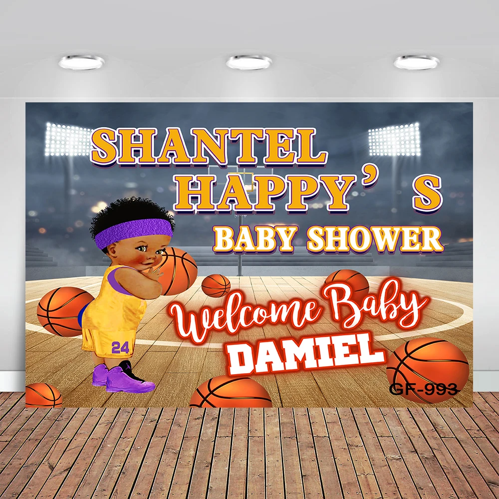 Birthday Backdrops Basketball Field Champion Trophy Sportman Baby Shower Newborn Kid Photography Backgrounds Photozone