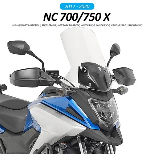Para Honda NC700X NC750 X NC750X DCT NC750S NC 750 X 2012 2013 2014 2015 2016 2017 Protectores de mano Parabrisas