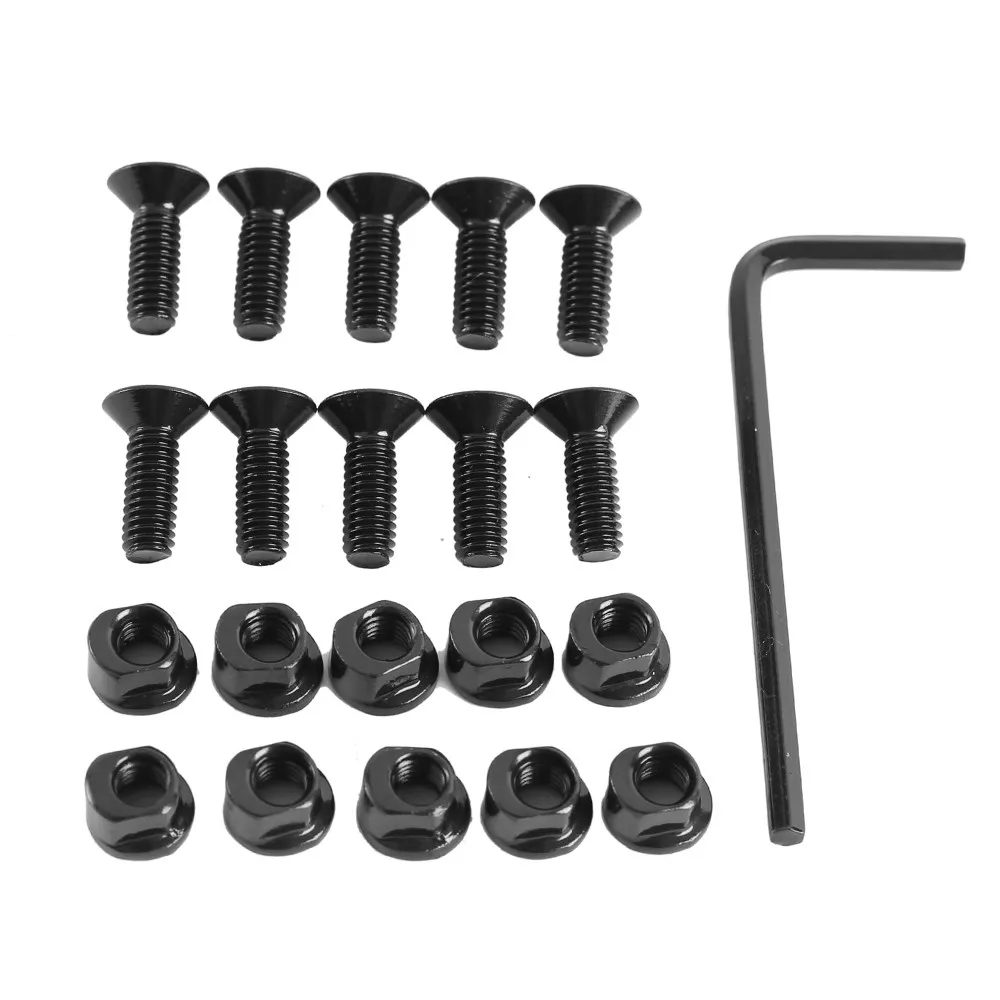 10Pcs/lot Tactical Keymode Screw and Nut Screw Replacement Set Handguard Rail Srew Sections Hunting Gun Accessories