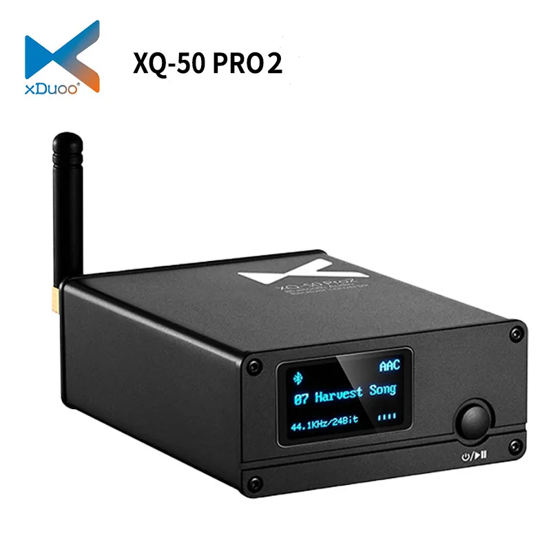 

XDUOO XQ-50 PRO2 Bluetooth Audio Receiver Converter QCC5125 Buletooth 5.1 DAC XQ-50 pro support PC USB DAC XQ-50 PRO