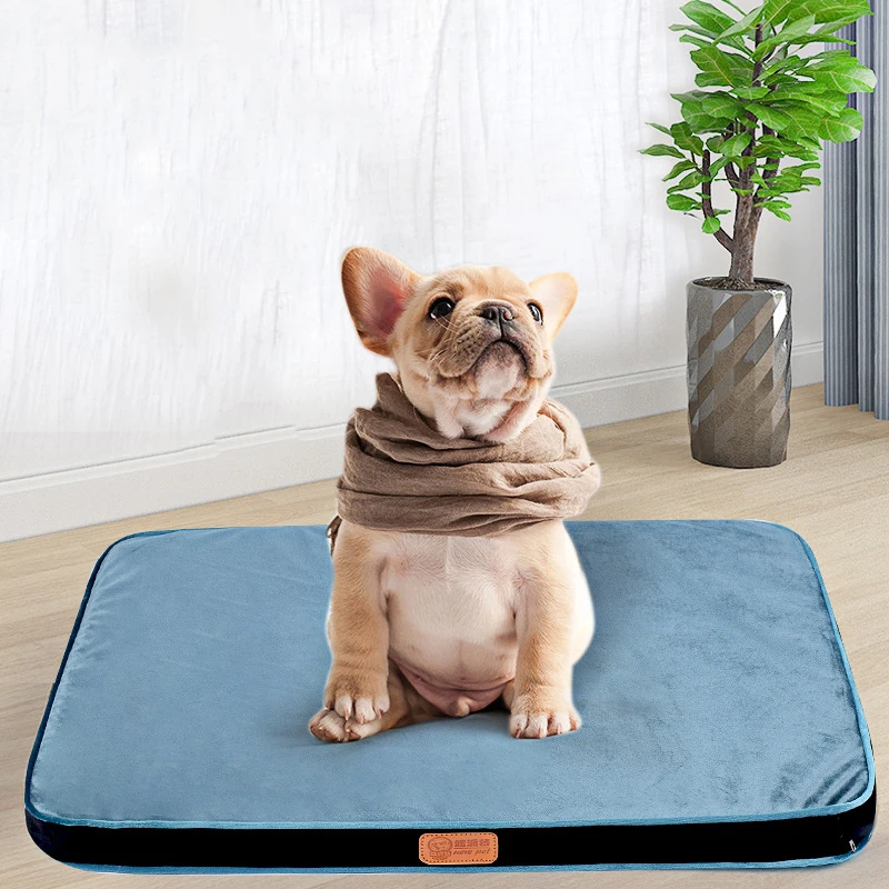 Comfortable Dog Mat, Large Dog Bed, Puppy Sofa, Thick Orthopedic Mattress for Small Medium and Large Dog, Sleep Cushion