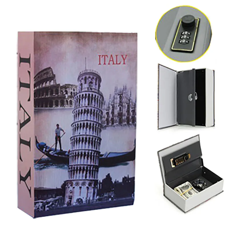 High-grade imitation books, paper money, money deposit box, hidden storage box, password box, bookcase, decoration, fake book pr