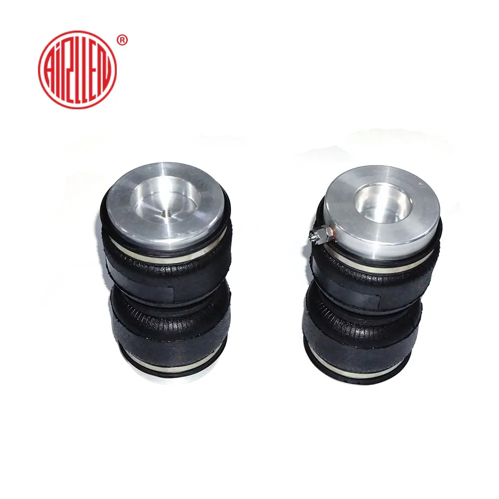 air suspension part a pair of rear airbags Airllen rubber spring for Nissan shock absorber double convolute pneumatic parts bag