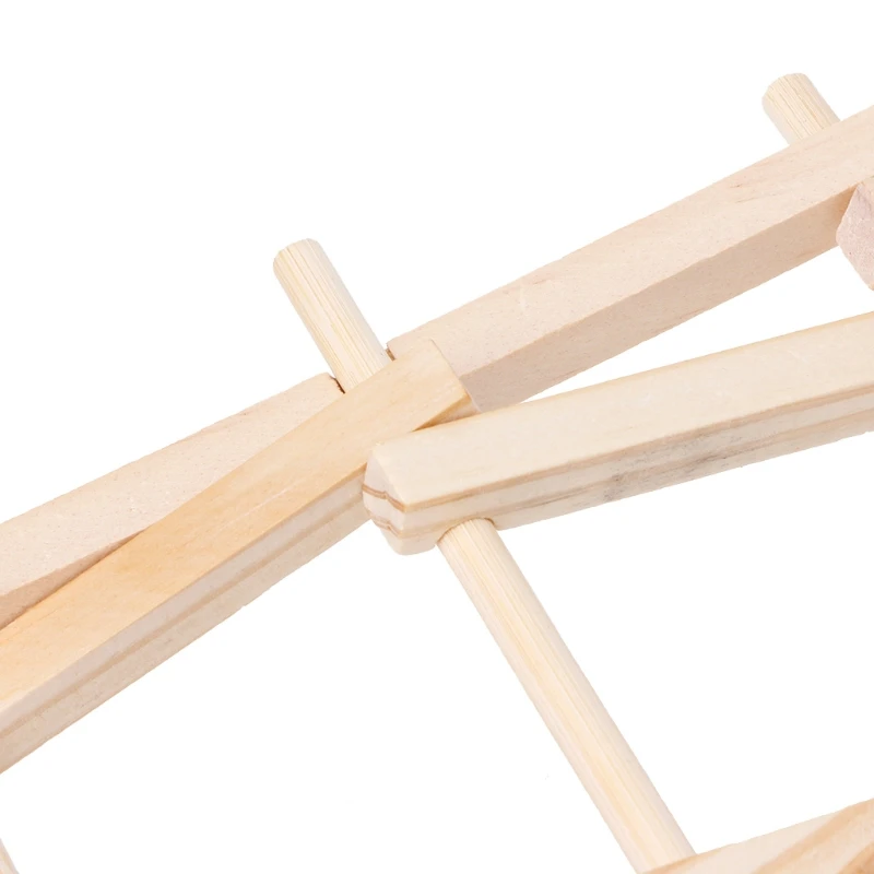 Da Vinci Bridge Pathfinders modello di costruzione in legno Kit Building Blocks giocattolo per bambini 634F