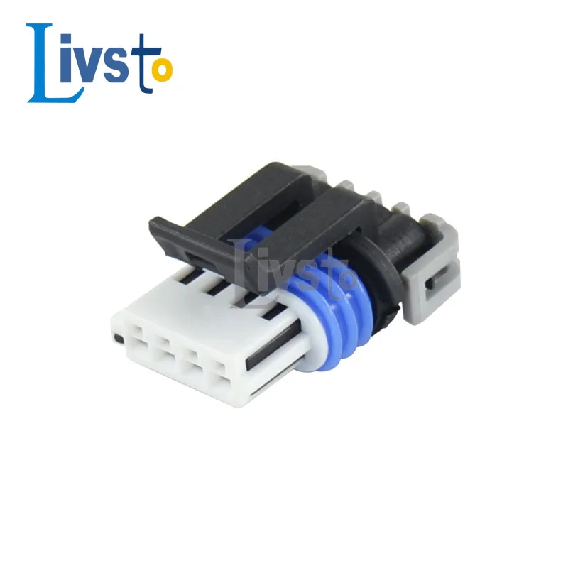 

4-контактный автоматический водонепроницаемый проводной разъем Dephi, электрический впускной датчик давления, разъем для VW BMW Toyota Nissan 15413116