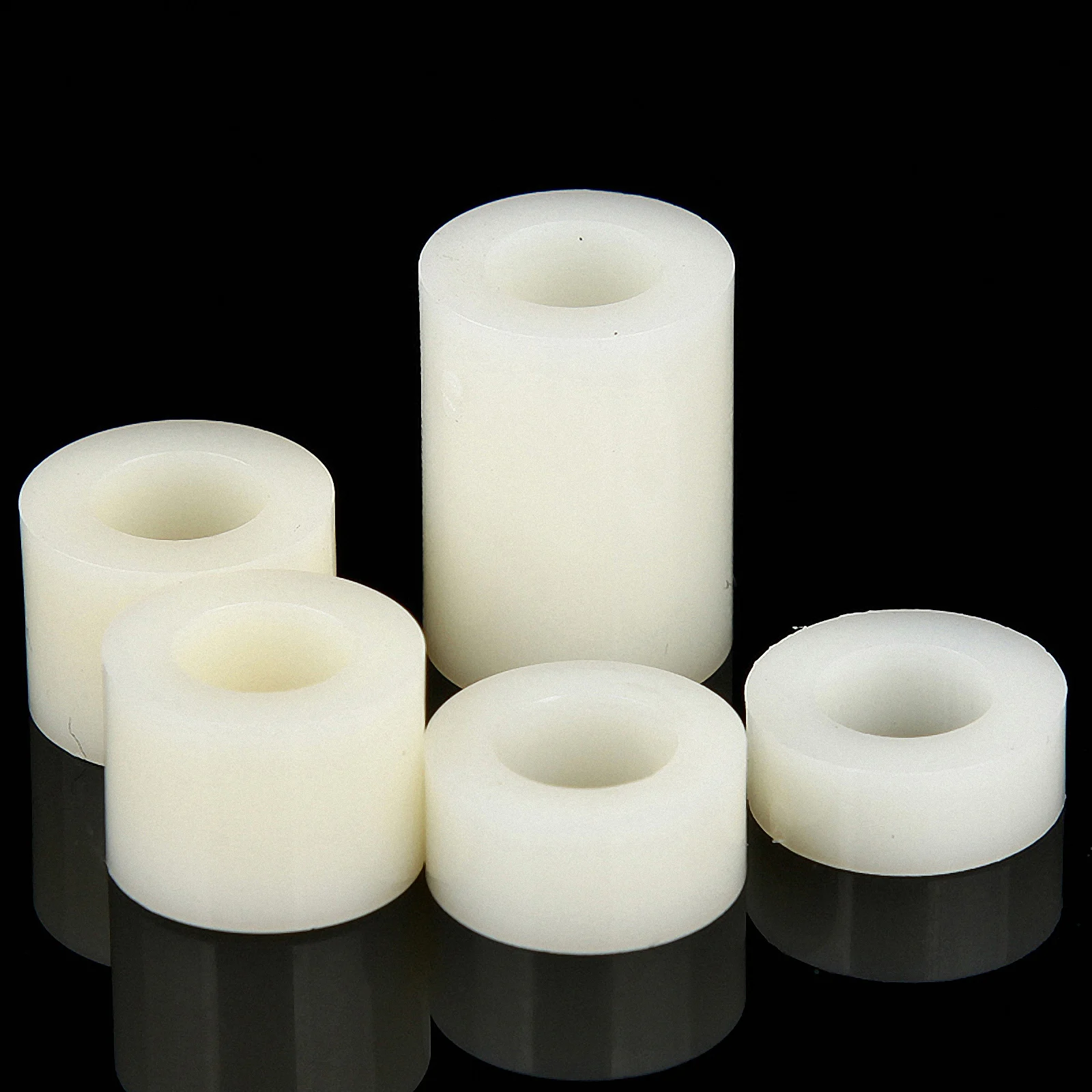 

ABS Insulated Column M3 M4 M5 Plastic Sleeve Cushion High Column Washer Pillar Spacer Nylon Standoffs Isolation Washer