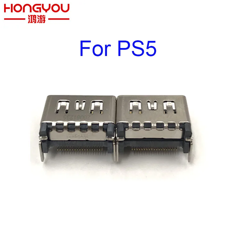 10Pcs HD อินเทอร์เฟซสำหรับ PS5 HDMI พอร์ตอินเทอร์เฟซซ็อกเก็ตสำหรับ Sony Play Station 5 Connector