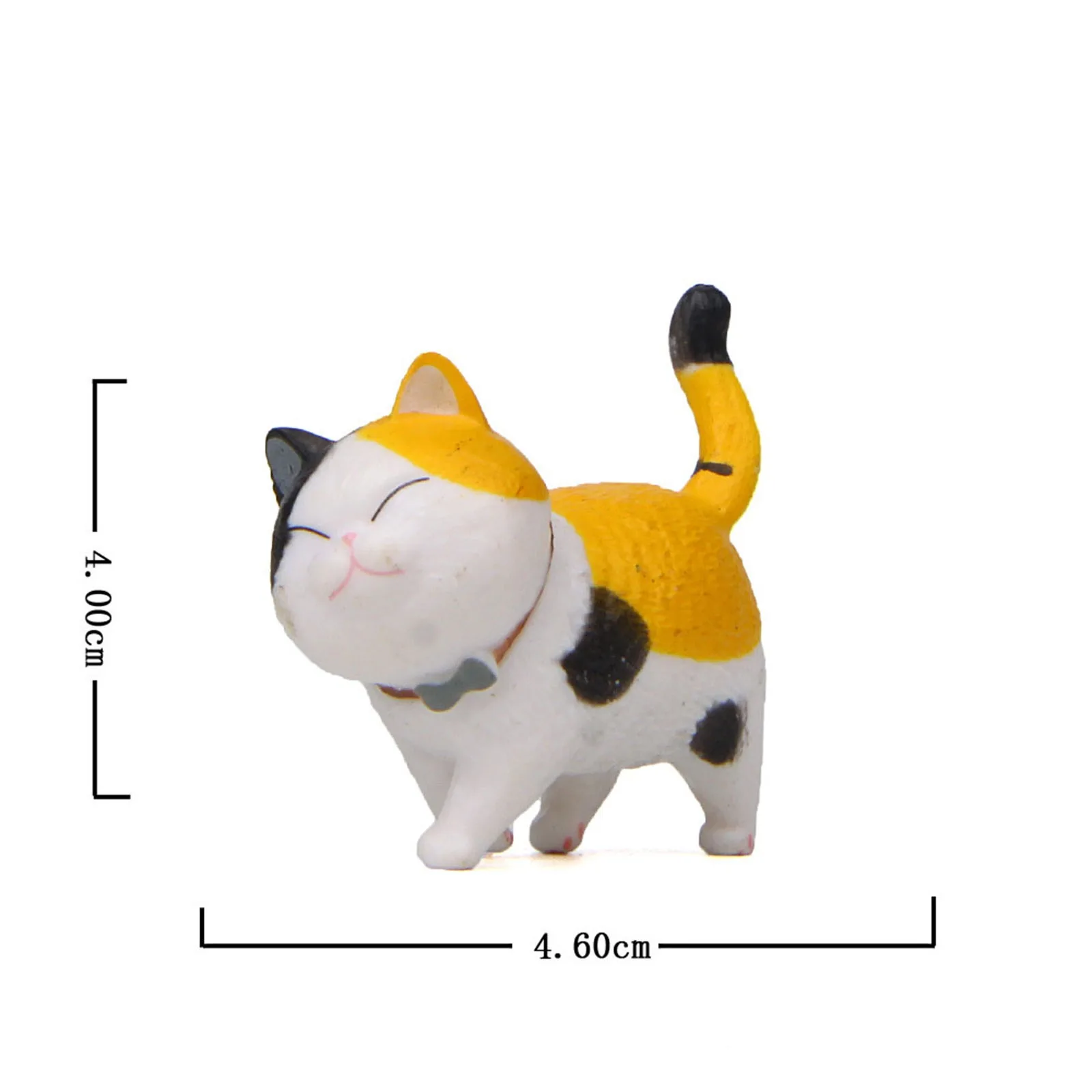 Cute Cat Series Ornaments For Home Decoration Mini Funny Animal Craft Figurine Landscape Miniature Garden Pot Fairy Decor