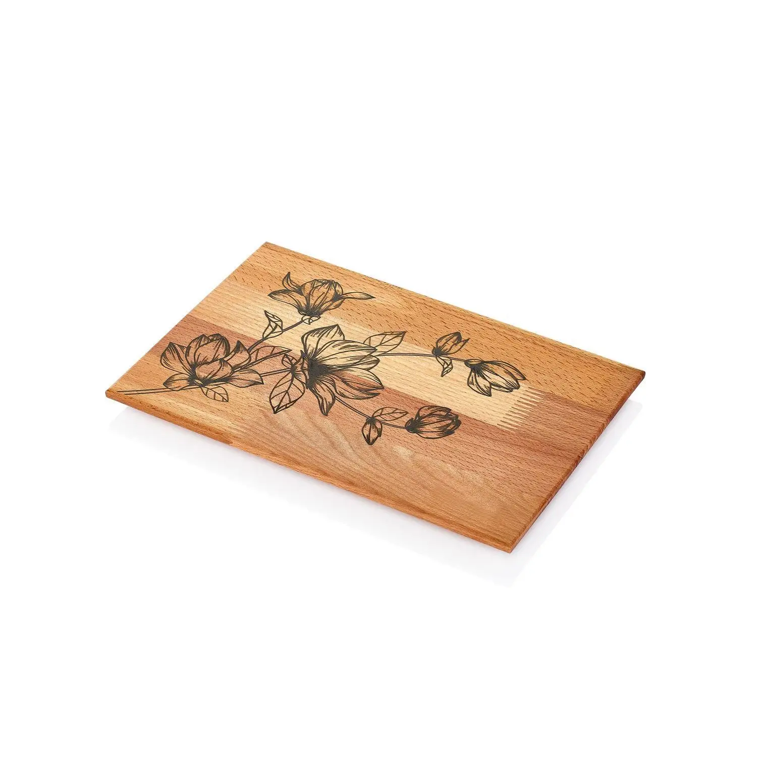 DOLBOVI Taboo Tab-1185L Rose Pattern Wooden tray tray поднос plateau de service