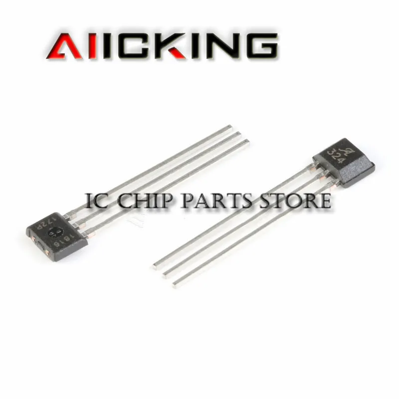 

Free Shipping 10Pcs A1324LUA-T Low Noise Linear Hall Effect Sensor with Analog Output SIP3 New and original in stock