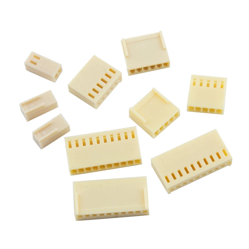 50 stücke 2510-Y KF2510 Stecker Shell Stecker GEHÄUSE Kunststoff PITCH Weiblichen 2,54 MM 2P/3P/4P/5P/6P/7P/8P/9P/10P/11P-20P für PCB Board