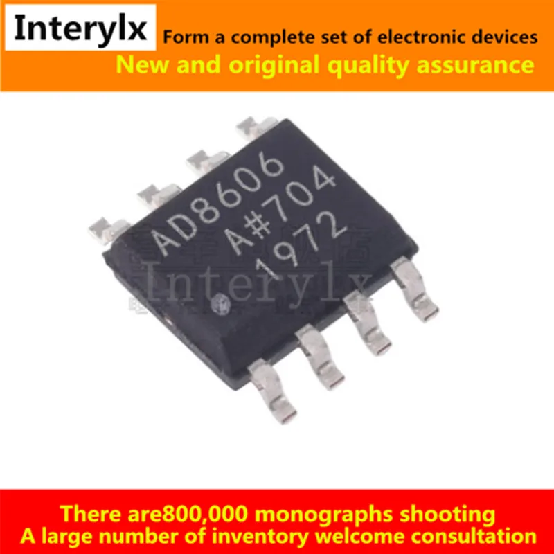 

10Pcs/Lot AD8606ARZ AD8606AR AD8606A AD8606 IC CMOS 2 CIRCUIT 8SOIC