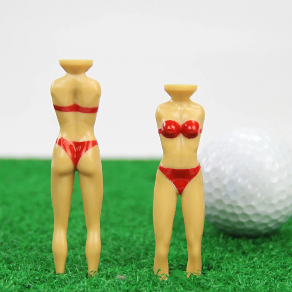 1Pcs Golf Tee (3 inci) gadis Bikini Wanita Lady Gadis Golf Tee Rumah Pelatihan Golf Golf Aksesoris