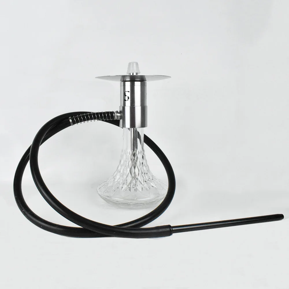 Hookah Full Set Special Smoking Pot Pipe Aluminum Alloy Hollow S Suit Shisha Mini Kettle Sky Solo Plus Vaporesso Hookah For Bar