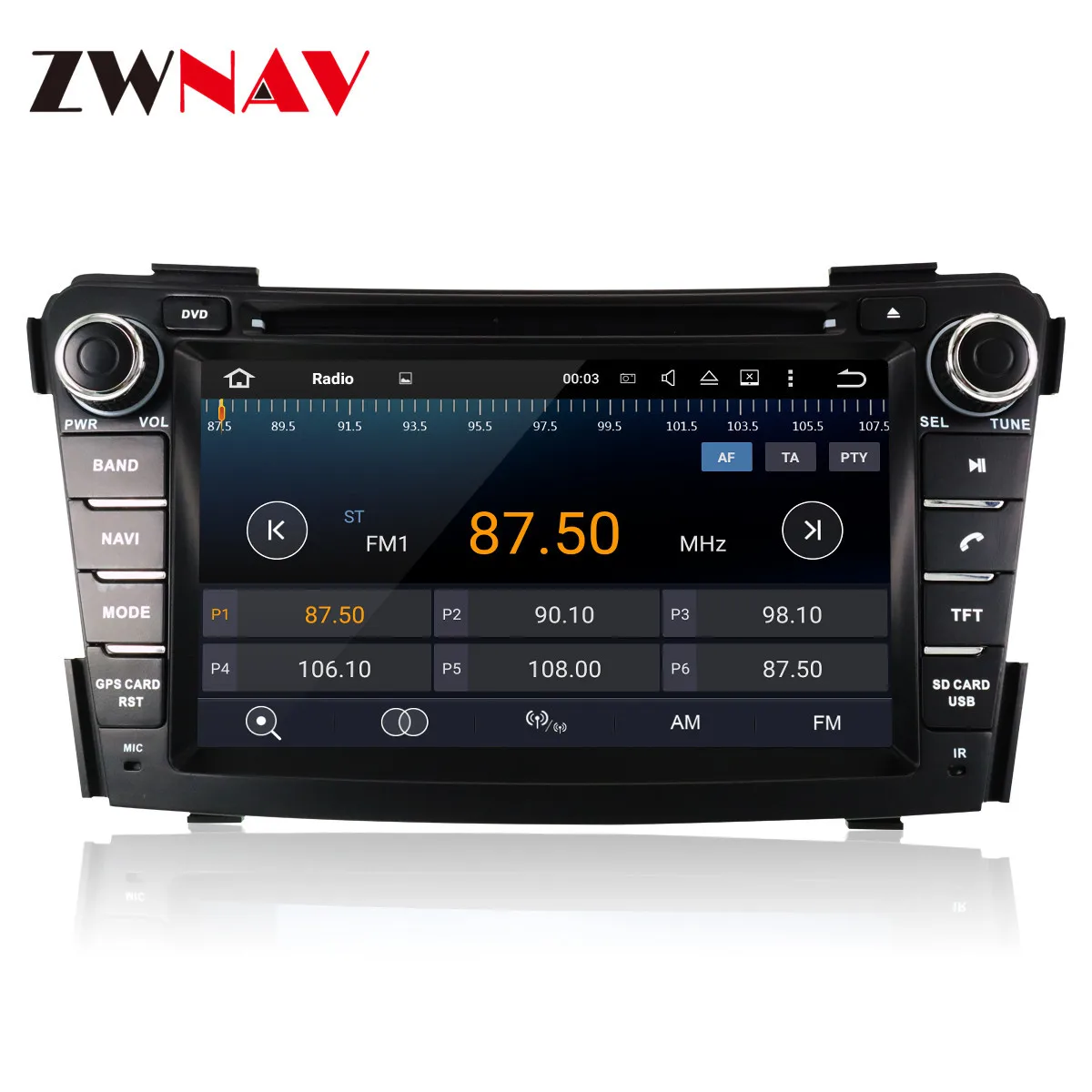 Android10.0 PX5 PX6 Car CD DVD Player GPS Navigation For Hyundai I40 2011-2016 Auto Radio Stereo Head Unit Multimedia Player DSP